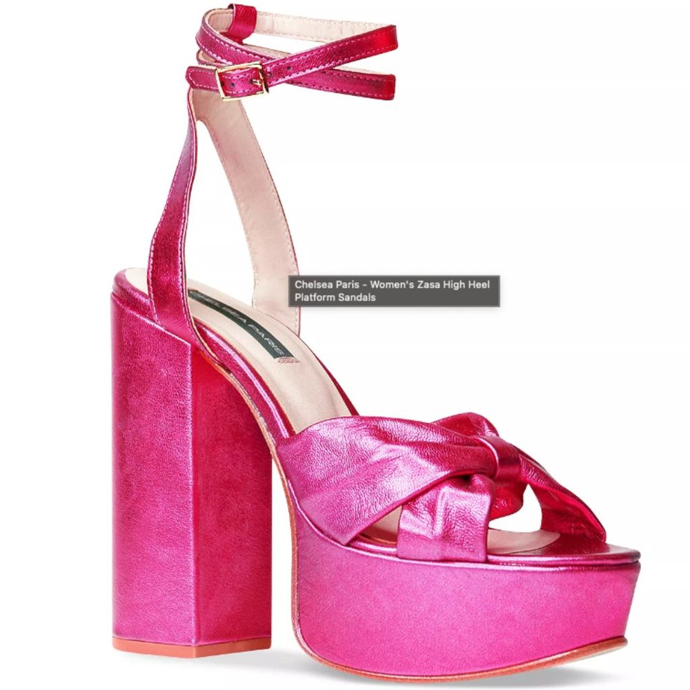 Chelsea Paris Women's Zasa High Heel Platform Sandals